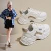 Осенняя популярная высококачественная обувь для пап, спортивная и женская обувь для отдыха, толстая подошва, круглая носовая часть, большие носовые части, несколько моделей, звездная обувь