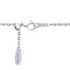 Platinum Chain Necklace Pt850 Azuki Width Maximum 45cm Length Adjustable [Lara Christie] 1.35mm Approx. 3.8g Lc97-0034