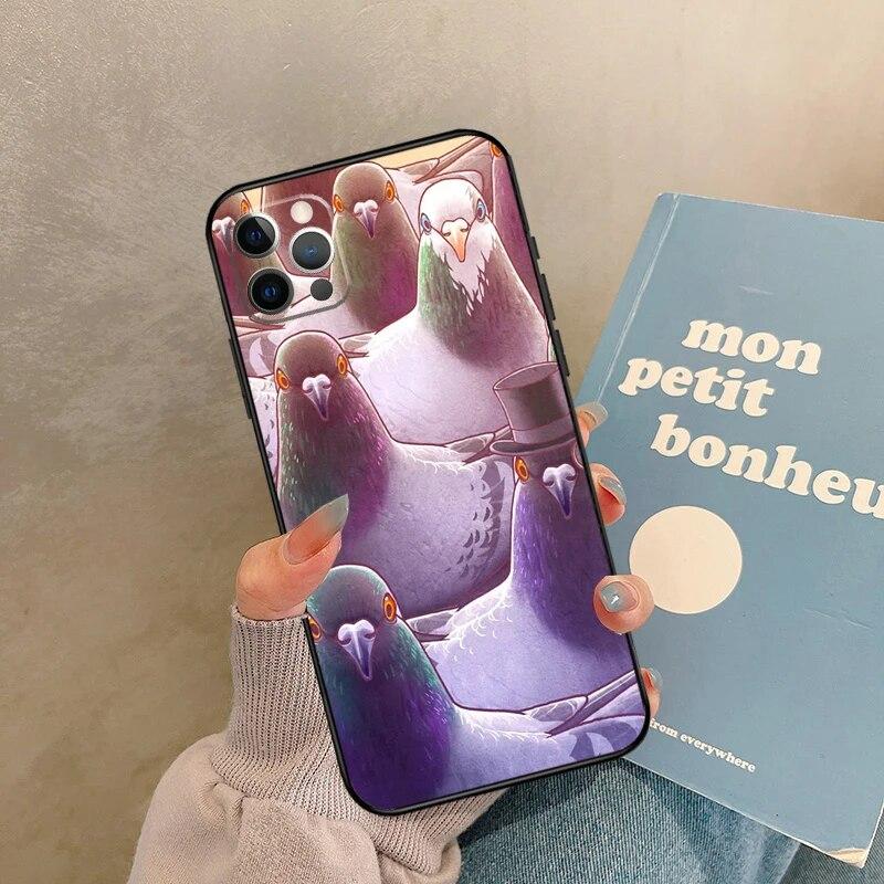 Чехол для телефона «Голуби» для iPhone Samsung Galaxy Redmi Xiaomi Oppo OnePlus Note SA 7 8 9 10 11 12 13 14 20 21 22 23 53 54 Pro Max Plus Ultra TPU Soft