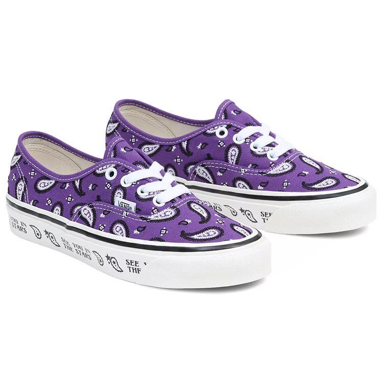 Наши кроссовки унисекс Legends x Vans Authentic 44 DX Mongoose - Purple Paisley Cosmic-Rodeo-Purple VN0A7Q5CPRP