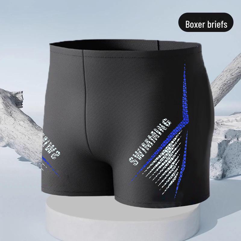 Мужские быстросохнущие нейлоновые плавки - Simple Fashion Hot Spring Swimwear