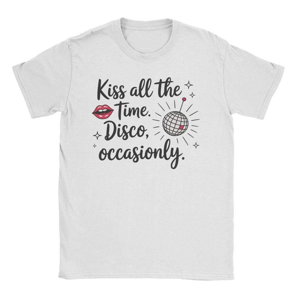 Kiss All The Time Harrys Tour TShirts Unisex Women Styles Hipster Pure Cotton Tee Shirt Crewneck Short Sleeve T Shirt 6XL Clothes