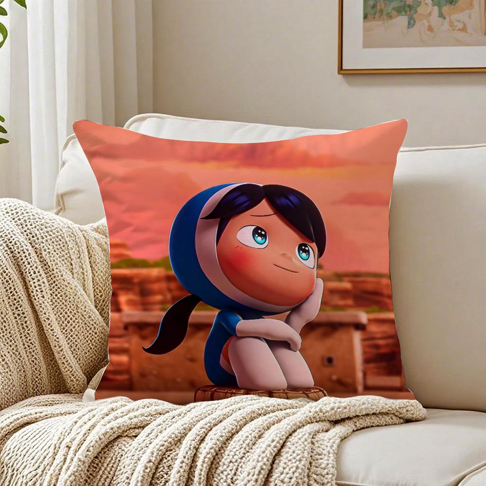 Cute Korean Movie YYumis Cells Cushion Cover Pillowcase Antidustmite living Room Sofa Decor Cushion Room