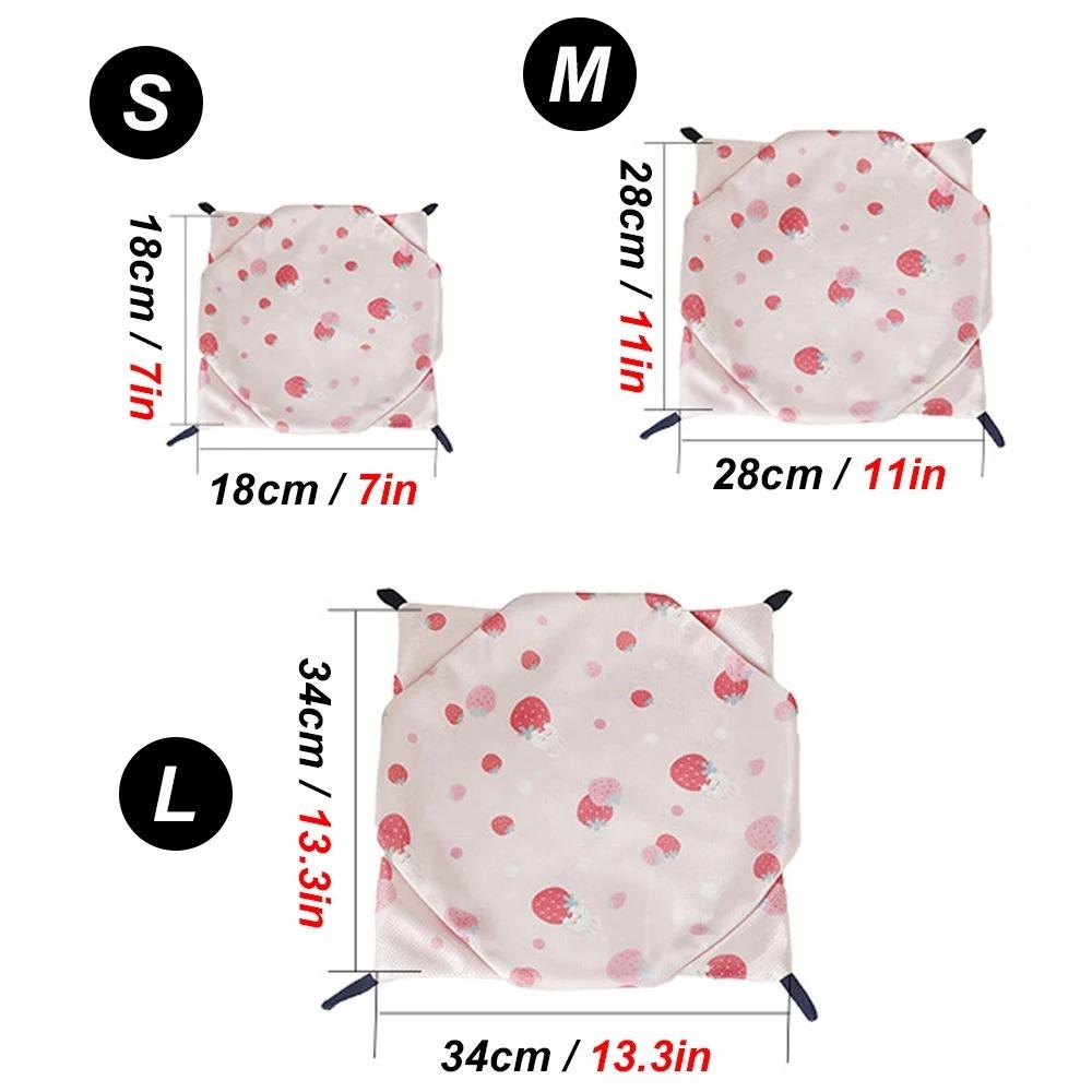Летняя Охлаждающая Подвесная Кровать для Хомяка Дышащий Спальный Мешок для Белки Сахарный Посум Белка Хорек
