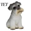 Decorative Resin Statues Cute Puppy Figurine, Ornament for Desk And Car Decor, Small Garden Realistic Dog Figurines, Miniature Animal Statue