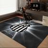 1PC Santos Futebol Emblem Rug Game Carpet, Floor Mat for Bedroom Living Room Entryway Rug, Home Decor Idea Gift for Christmas birthday