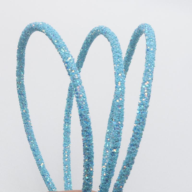3 Piece Girls Glitter Hair Accessories Kids Soft Hair Bands Headbands Children Party Hairbands