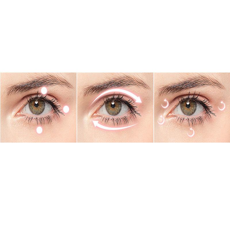 Крем для кожи вокруг глаз против морщин с роликовым шариком, быстросохнущая увлажняющая гиалуроновая кислота, освежающая сыворотка для кожи вокруг глаз, разглаживает мелкие морщинки