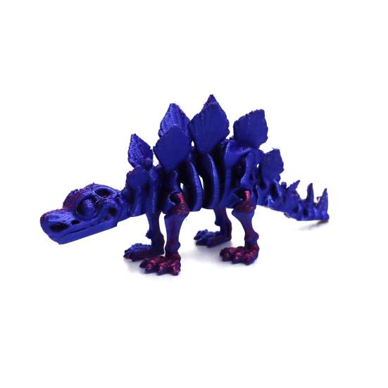 3D-печатная статуэтка динозавра, украшение стегозавра с гибкими суставами, фигурка динозавра, реквизит для фотографий, украшение рабочего стола