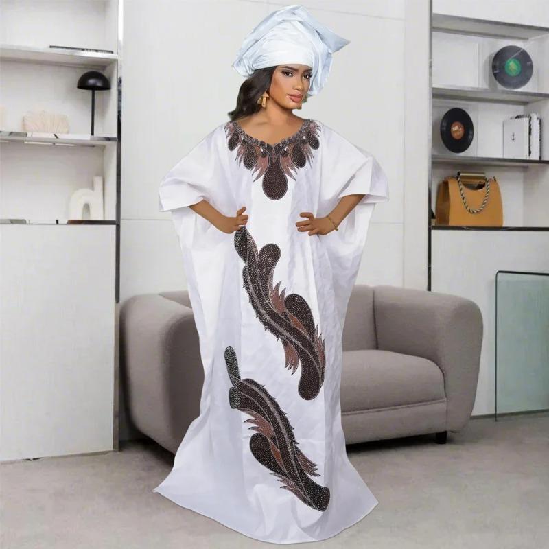 Плюс Размер Женская Мода Новое Свободное Платье