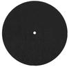 Turntable Mat 7 Inch DJ Slip Mat for Record Players Felt Diameter 3mm Thick Black Replacement 18.7cm Non-Slip Anti-Static Anti-Vibration (7 Inch)