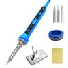 100 Вт цифровой паяльник набор набор инструментов для ремонта сварки калибровка температура регулируемая 180-520-600C