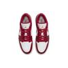 Кроссовки Air Jordan 1 Low Cardinal Красные мужские белые светло-карри 553558-607