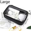 Women Clear Makeup Bag,Waterproof Toiletry Bag, Carry on Makeup Bag, Toiletry Brush Organizer Pouch, PVC Travel Make Up Kit Bags