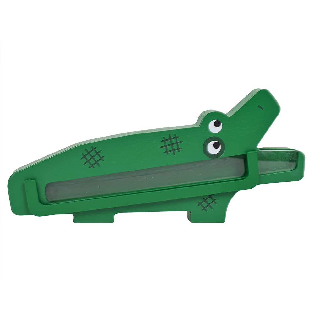 Fingertip Educational Educational Wooden Wooden Color Matching 3 Years 2 Years Crocodile Animal Croco Toy, Toy, Toy, Puzzle, Game, Children, Old, Old,