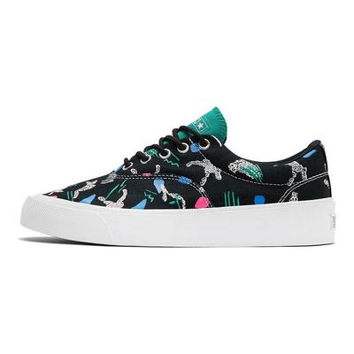 Skid Grip CVO Archive Print - Черные кроссовки унисекс Court-Green White 170725C