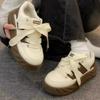Модные женские туфли Maillard Bread на флисовой подкладке, повседневные спортивные туфли из хлопка 2024 года, толстая основа, теплая, мягкая подошва, белый цвет, летний сезон