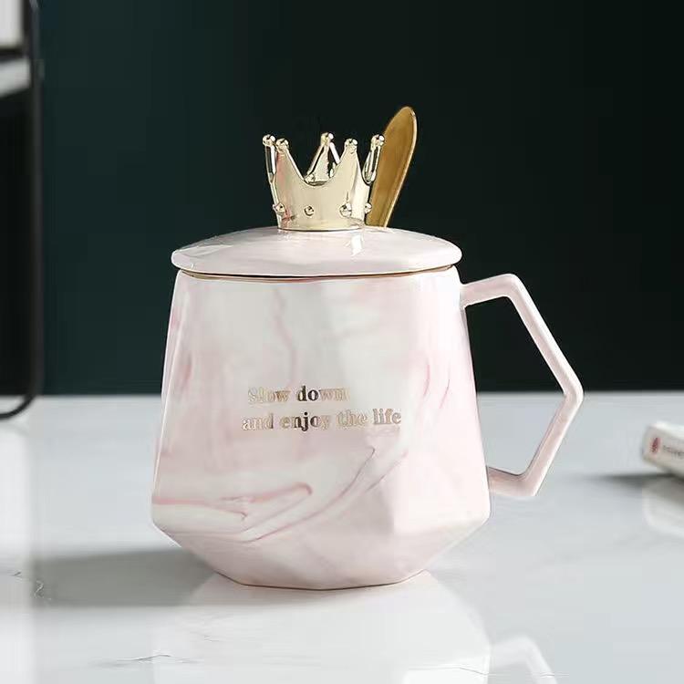 Творческая личность, кружка с короной, керамическая чашка в скандинавском стиле, чашка для воды, чашка для молока, кофейная чашка, чашка для сока