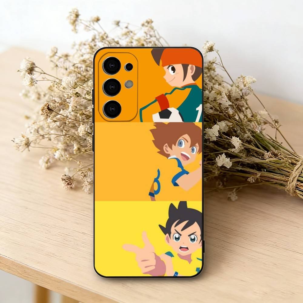 Чехол для телефона Inazumas Anime E-Eleven для Samsung S25, S24, S21, S22, S23, S30, Ultra, S20, Plus, Fe, Lite, Note, 10, Черный чехол