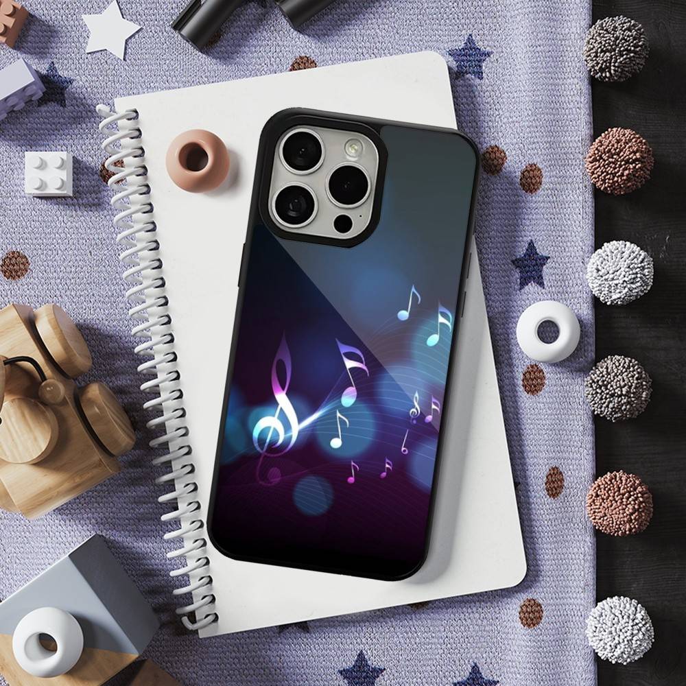 Чехол Музыкальное искусство Скрипичный ключ для iPhone 13, 15, 17, 14, Pro, Max, Plus, 12, 11, 16, Mini, Для Magsafe, Магнитная Беспроводная Зарядка