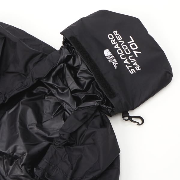 The North Face Стандартный дождевик 70 л Черный Один размер