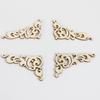 10Pcs/Bag 4 Styles DIY Angel Wings Wooden Chips Decorative Embellishments Crafts Scrapbook Hand-Made Graffiti Button Accessories