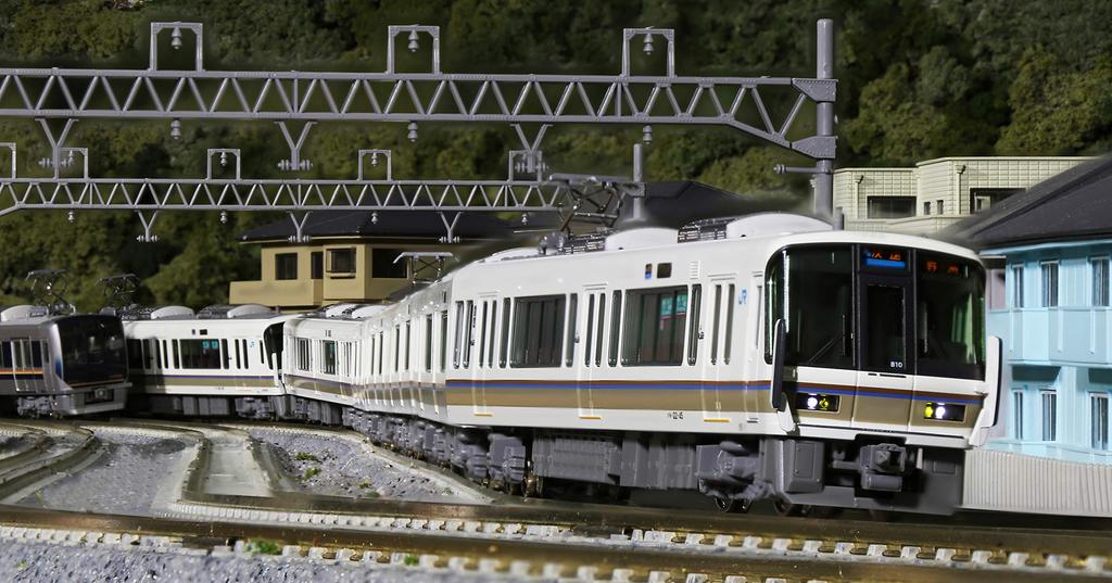 KATO N Gauge 221 Series Renewal Car JR Kyoto Line Set Railway Model Train Line/Kobe 6-вагонный 10-1579