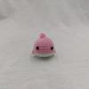 Handmade Little Whale Keychain Wool Making Knitting Keyrings  Backpack Ornaments