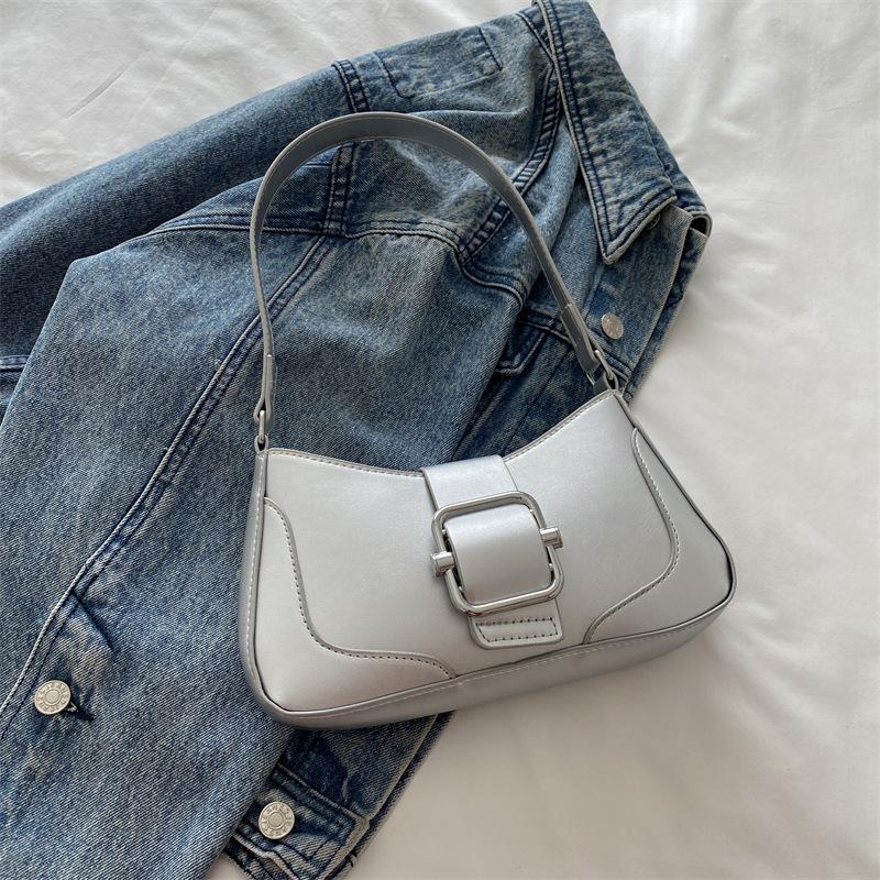 High Value Underarm Bag, Foreign Style Baguette Bag Design, Fashionable Temperament, Shoulder Bag, Commuting