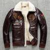 Winter Thickened PU Leather Jacket Leather Jacket Winter Large Size Thickened Jacket