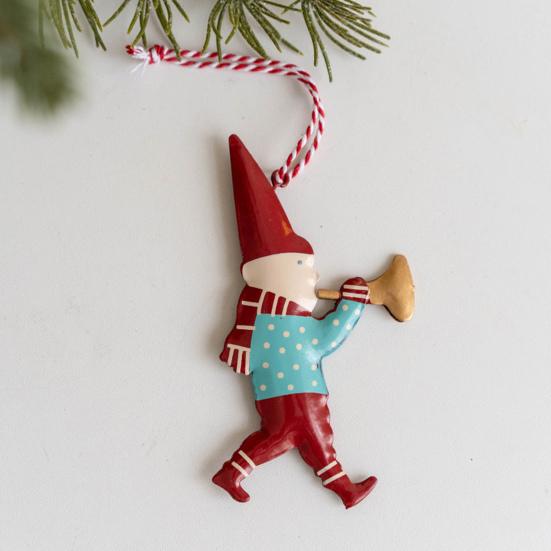 Рождественский кулон Изысканный Санта-Клаус Солдат Ангел Форма Рождественская елка Подвеска для праздничного украшения