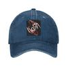 Korn Rock Band Logo Washed Denim Cap Casual Baseball Caps Adjustable Hat Summer Unisex Baseball Hats