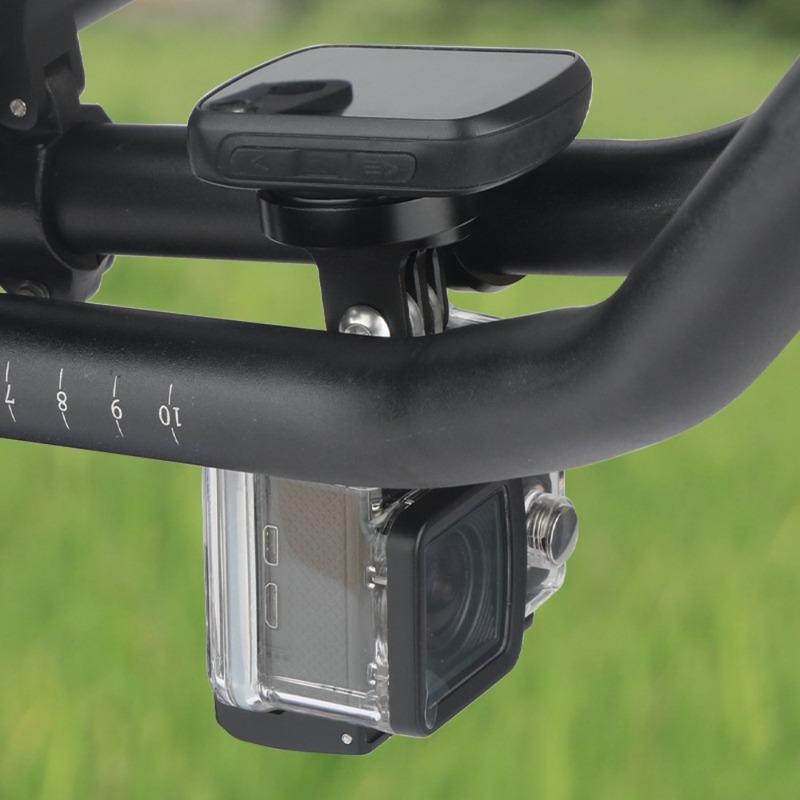 Road bike triathlon TT handlebar computer mount, bicycle rest handlebar computer bracket