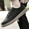 Men's Sneakers Genuine Leather Male Skate Shoes Youth Teenage Outdoor Shoes Vulcanize Shoes Mens Fashion Casual Walking Footwear