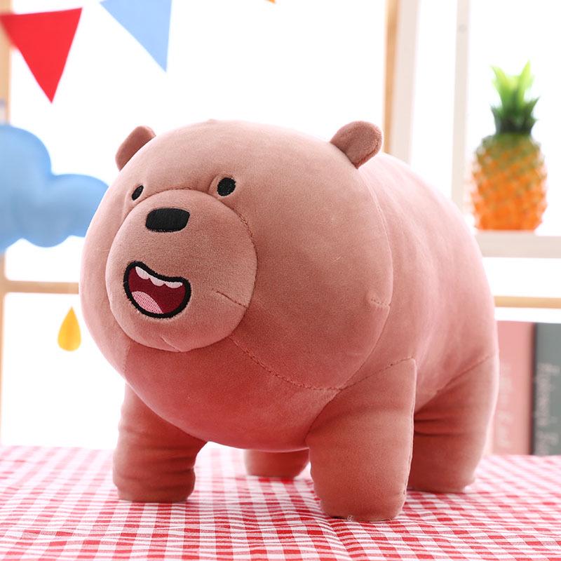 We Bare Bears Ice Bear плюшевые игрушки милая мягкая кукла мягкая подушка подарки для детей