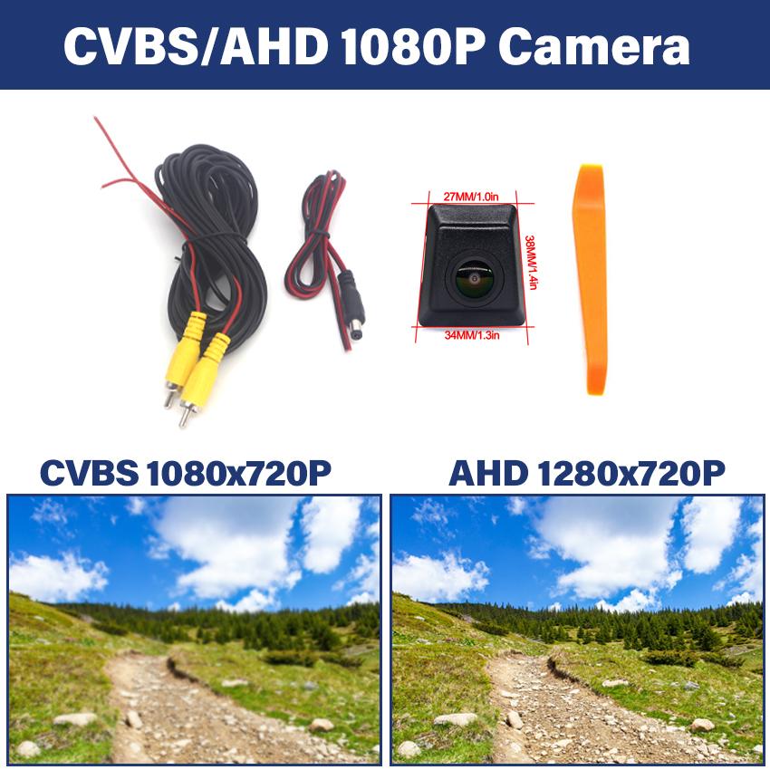 HD CCD AHD Автомобильный вид спереди Парковка Ночное видение Положительный Водонепроницаемый Ночное видение Логотип Камера для Lexus ES 2025 2025 Широкоугольный