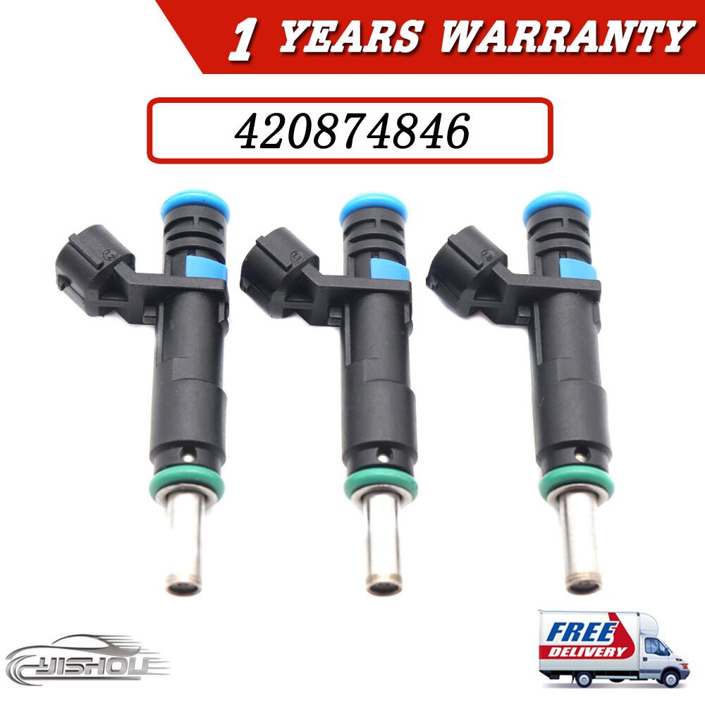 3pcs 420874846 New Fuel Injector For Sea-Doo GTI GTR GTS GTX RXP RXT 155-510 HP