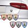 AAAAO1 Metal Car Rear Body Decals Side Emblem Badge for Skoda Fabia 1 RS Kodiaq Superb Rapid Octavia 2 A7 Tour Kamiq Yeti Decoration