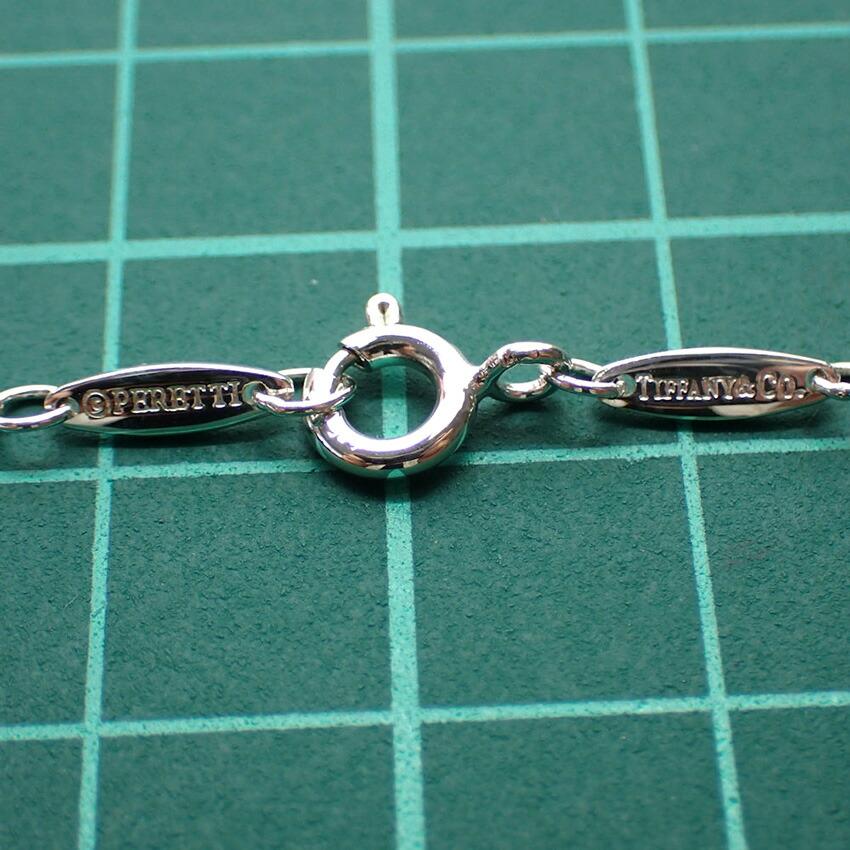 [Used] TIFFANY 925 Diamond Open Heart Pendant/Necklace [g339-67]