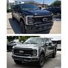 Рамка для переднего номерного знака для Ford F250 F350 F450 F550 Super Duty 2024 2025 2026 Без сверления Держатель переднего бампера для номерного знака Крепежный кронштейн Крышка