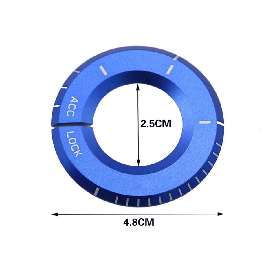 Автомобильный переключатель зажигания, накладка для ключей, круглые наклейки с отверстиями для Mercedes Benz AC Class GLA CLA GLC W205 W212 X253 C117