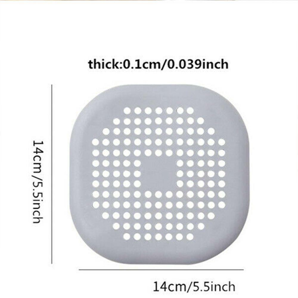 Silicone Hair Filter Bathtub Drain Strainers Floor Drain Filter New Shower Drain Strainer
