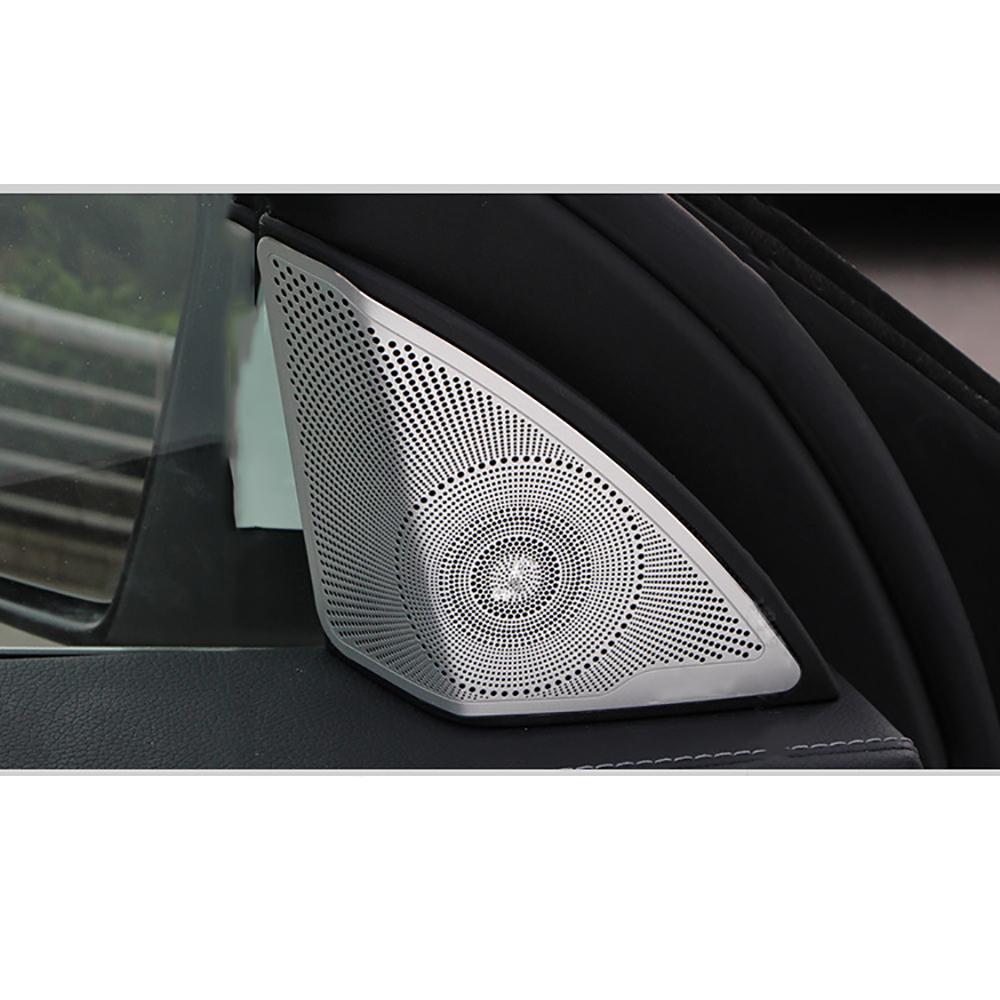 2 шт. Накладки на твитеры в стойках A для Mercedes-Benz C-класса 2015-2021