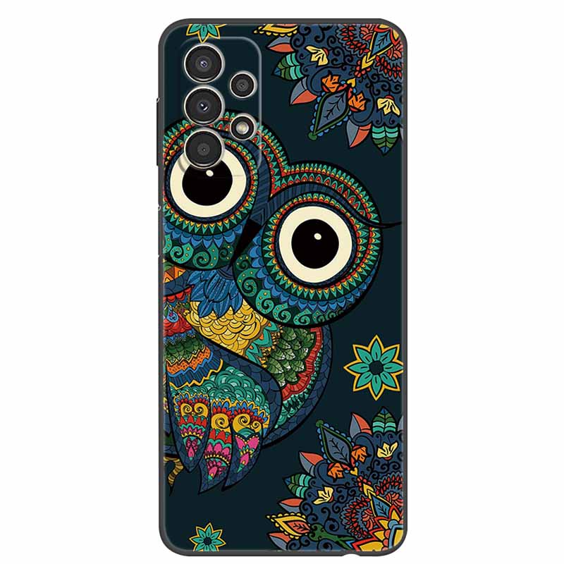Для Samsung A13 4G чехол A135F мультфильм мягкий силиконовый волк телефон задняя крышка для Samsung Galaxy A13 4G чехлы лев Fundas A 13 2022