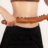 Wood Massage Roller Stick for Lymphatic Drainage Handheld Cellulite Massager for Neck Back Waist Leg Acupoint Stimulation Rod