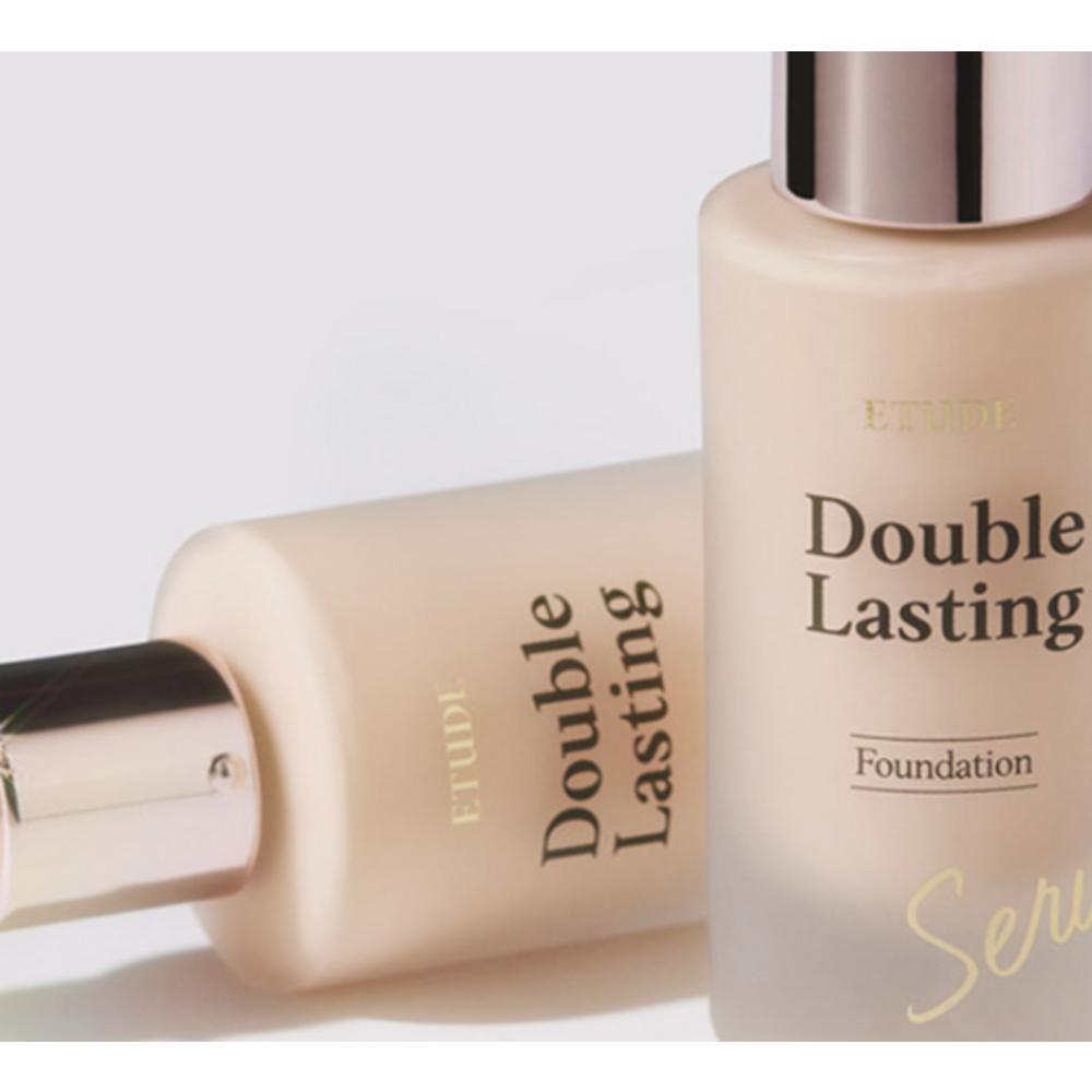 Etude Double Lasting Serum Skin Foundation 30g, Neutral Beige 21N1, 1 Piece