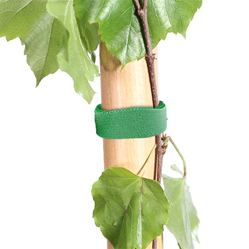 1/3/5M нейлоновая лента для повязки растений многоразовые крючки-петли для растений зеленая лента-застежка бамбуковая тростниковая обертка поддержка для дома и сада аксессуары
