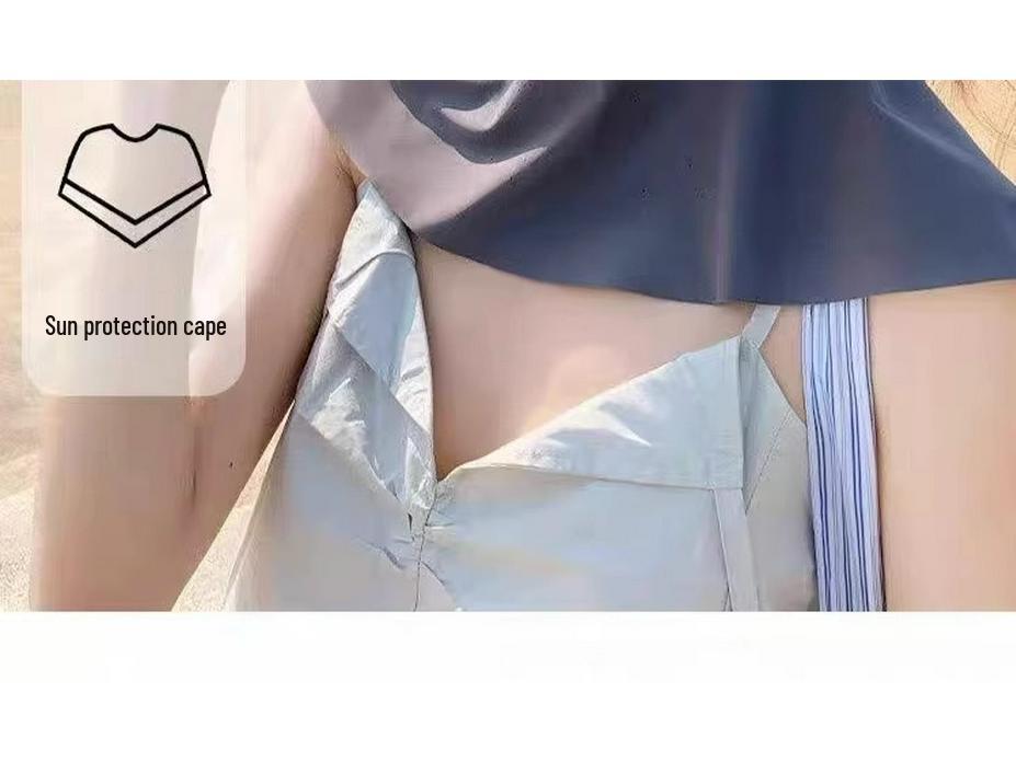 Женская летняя солнцезащитная маска для лица из ледяного шелка с защитой от УФ-лучей для велоспорта