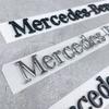 CQU1 3D ABS Car Badge Rear Trunk Body Sticker Emblem Decoration For Mercedes Benz AMG W108 W124 W126 W140 W205 W201
