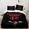 Abstract Geometric Twenty Bedding Set 3pcs, High Quality Bedding Set Including 1pc Duvet Cover And 2pcs Pillowcases for Bedroom, Dormitory Gift